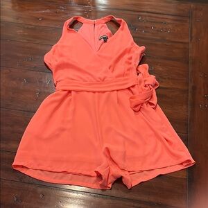Express Coral Jumpsuit
